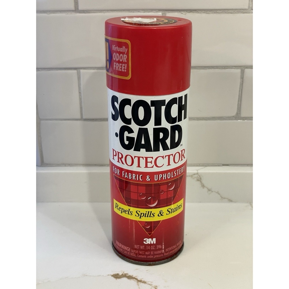Vtg Scotchgard Protector 3M Repel Spills & Stains Fabric Upholstery 14 oz 95%